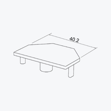Plastic End Cap  - SP002